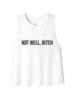 Load image into Gallery viewer, Not Well RHONY Cropped Tank-top
