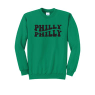 Philly Philly (Warp) - Unisex Crewneck Sweatshirt