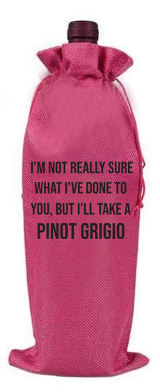 Pinot Grigio - Pump Rules Wine Gift Bag