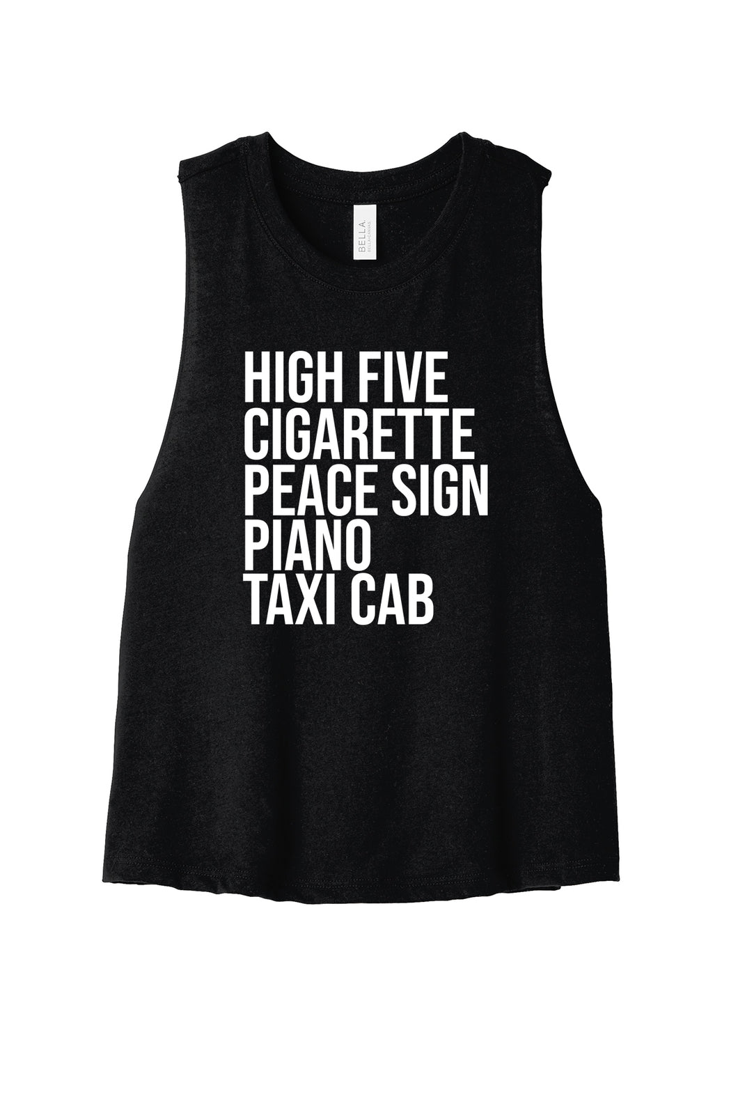 Pocket - Woman's Cropped Tank