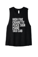 Pocket - Woman's Cropped Tank