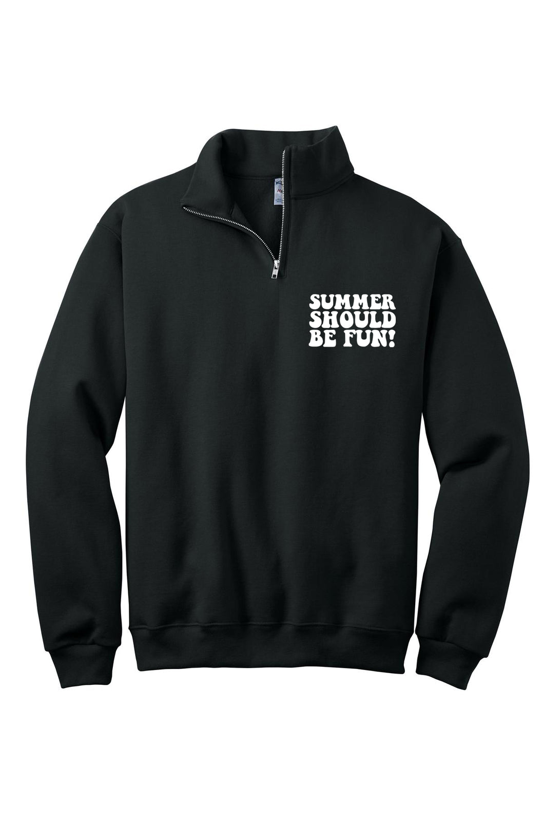 Summer Should Be Fun Summer House - Unisex Quarter-Zip Sweatshirt