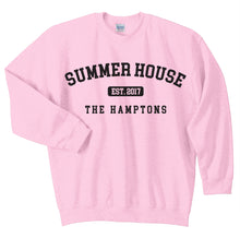Load image into Gallery viewer, Vintage Style Summer House Unisex Crewneck Sweatshirt
