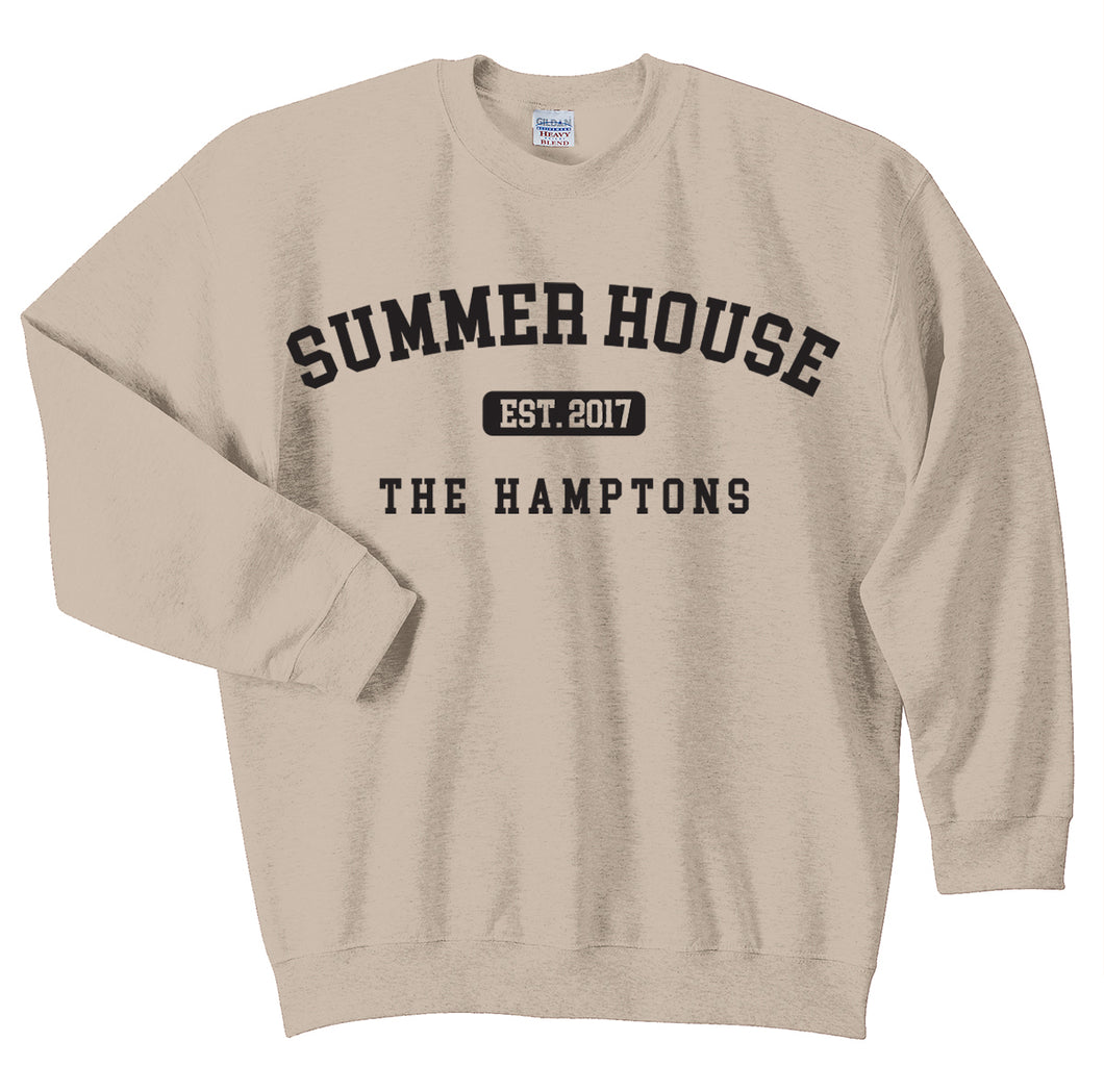 Vintage Style Summer House Unisex Crewneck Sweatshirt