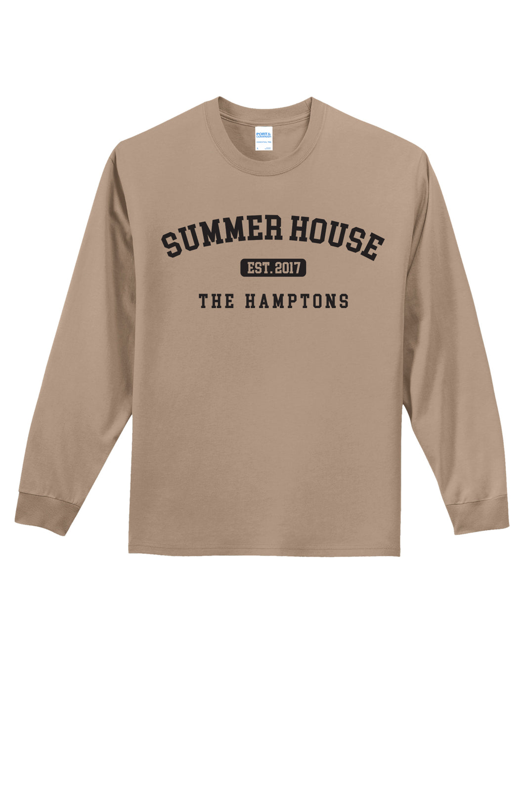 Vintage Style Summer House Unisex Long Sleeve Shirt