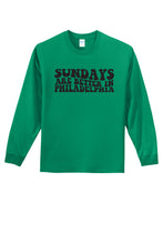 Load image into Gallery viewer, Sundays Are Better In Philadelphia - Unisex Long Sleeve Shirt
