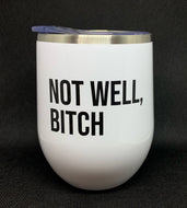 Bravoholic - 12oz Stainless Steel Wine Tumbler (Multiple Options!)