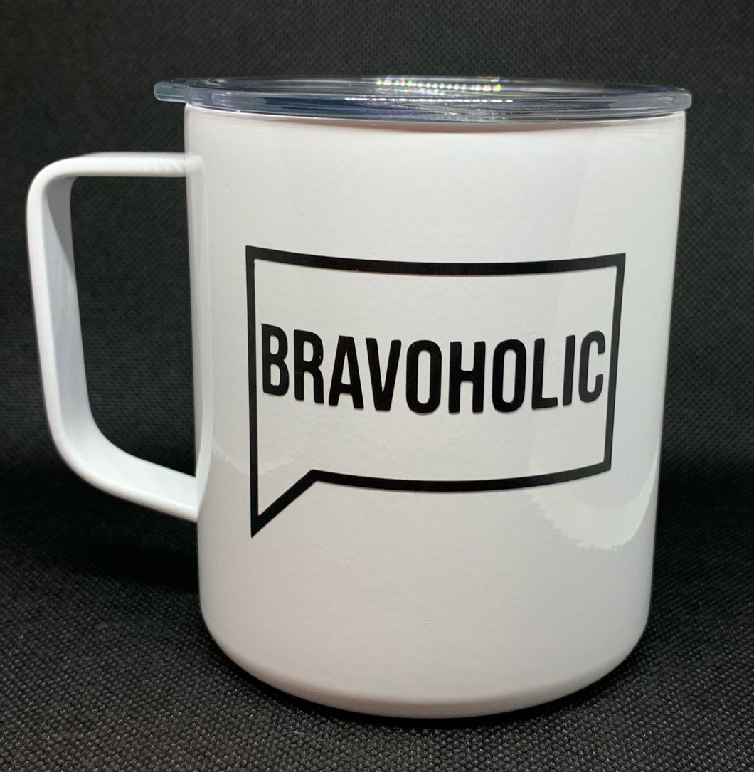 Bravoholic - 14oz Stainless Steel Coffee Mug (Multiple Options!)