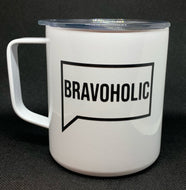 Bravoholic - 14oz Stainless Steel Coffee Mug (Multiple Options!)