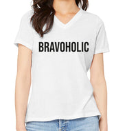 Bravoholic V-Neck T-shirt