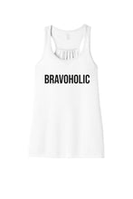 Load image into Gallery viewer, Bravoholic Woman&#39;s Racerback Tank-top

